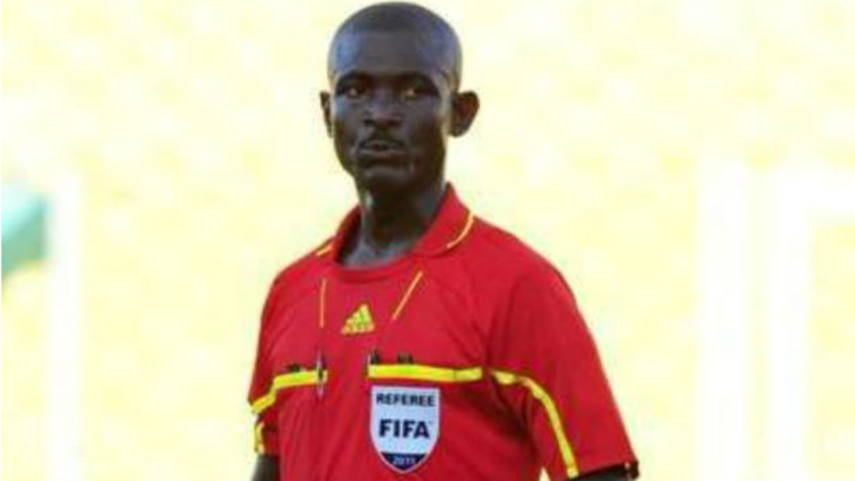 Joseph Odartei Lamptey, árbitro sancionado por la FIFA.