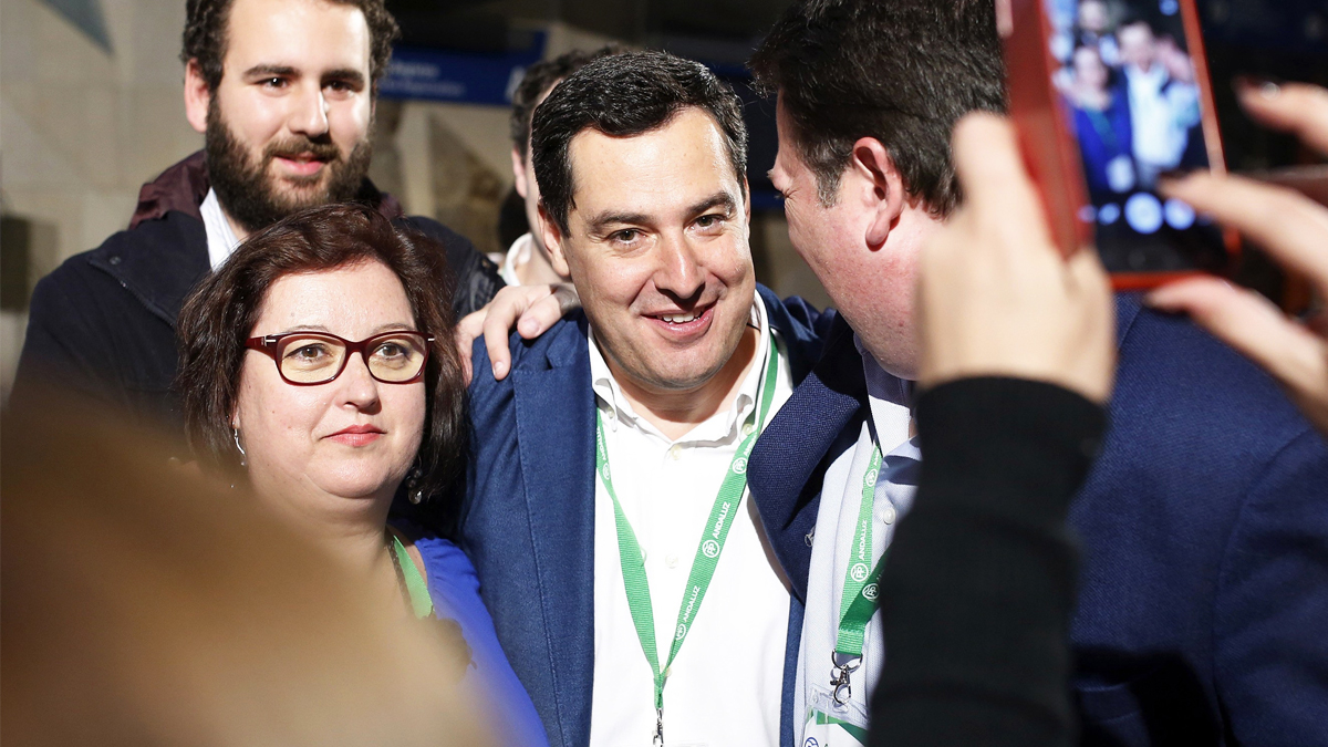 Juanma Moreno. (Foto: EFE)