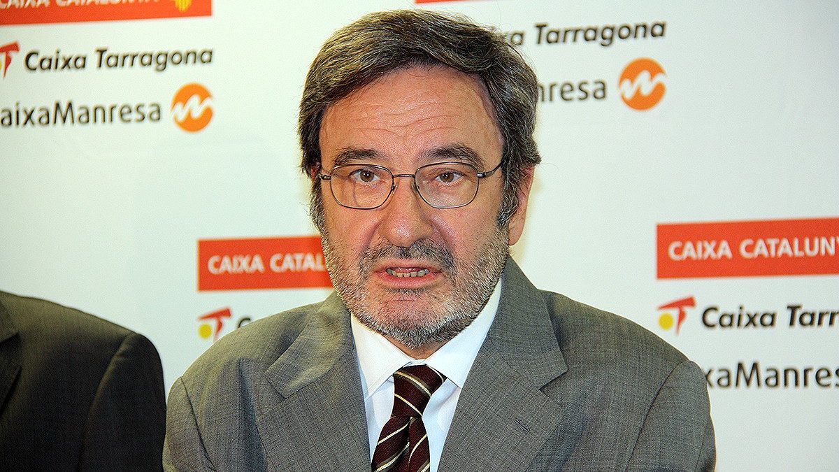 Narcís Serra, ex presidente de CatalunyaCaixa.