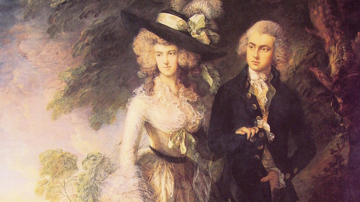 ‘The morning walk’ (Thomas Gainsborough, 1785)