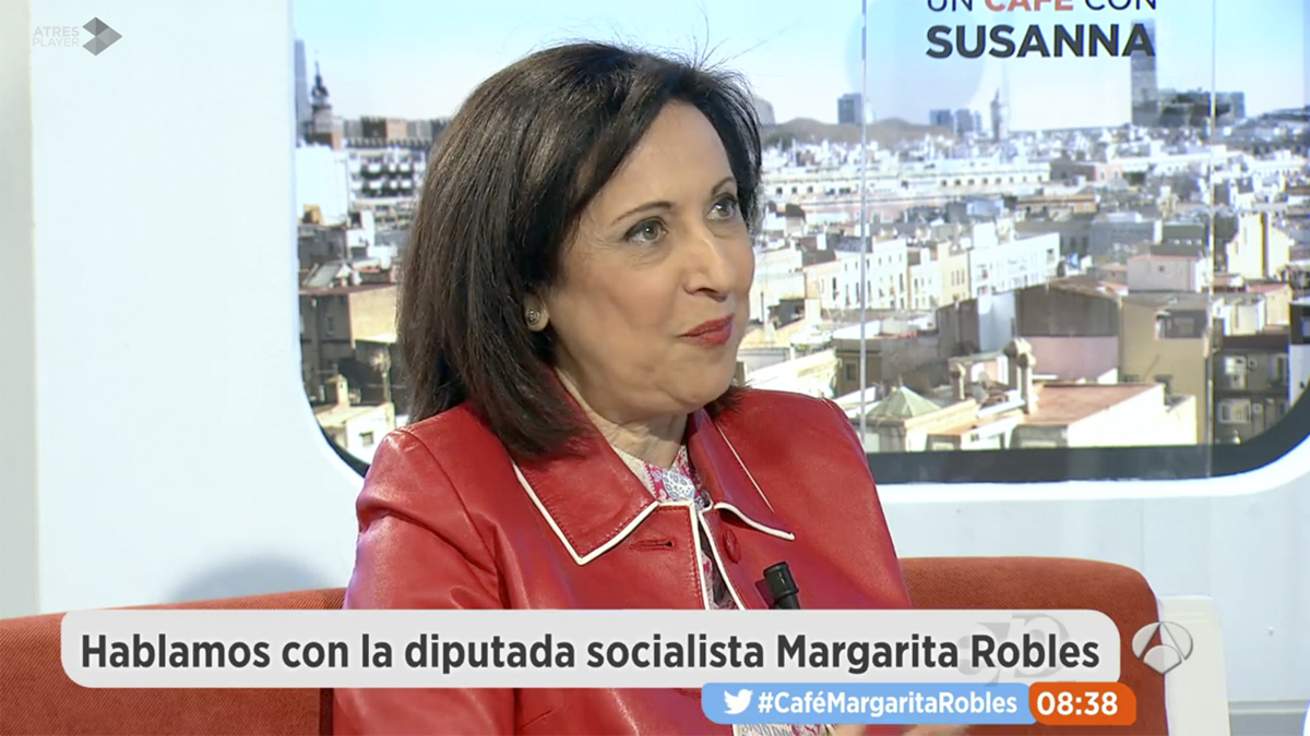 Margarita Robles en ‘Espejo Público’.