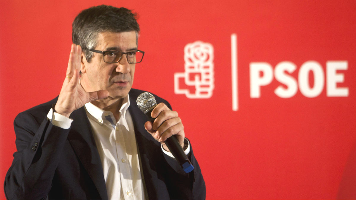 El candidato a la secretaría general del PSOE Patxi López (Foto: Efe)