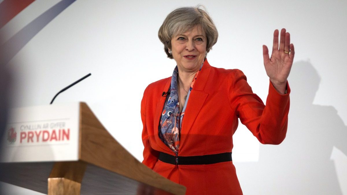 Theresa May, primera ministra de Reino Unido Foto: Getty