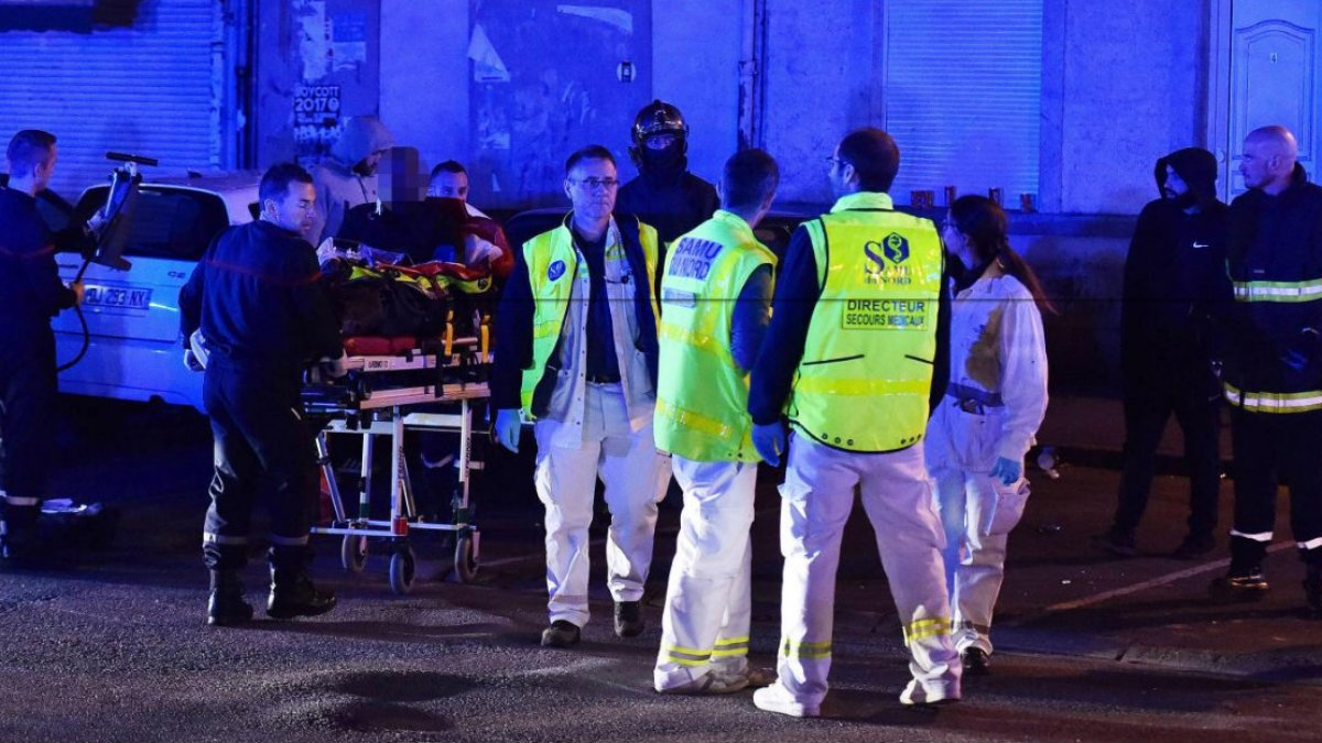 Uno de los heridos en el tiroteo de Lille (Foto: InfoEmergencias)