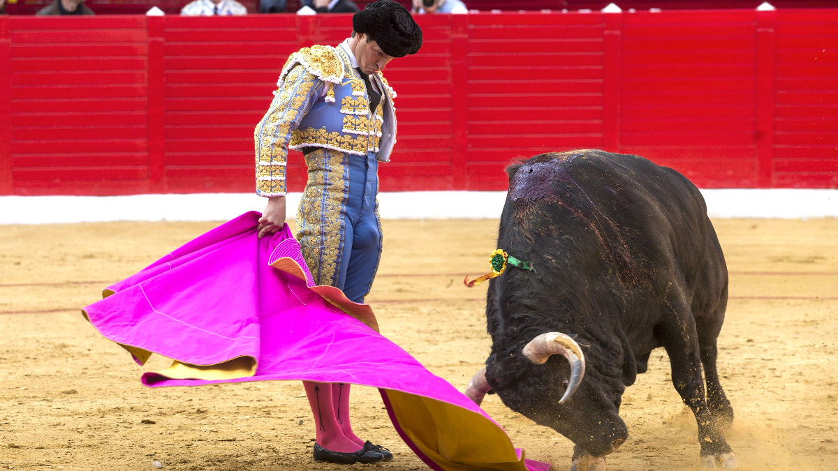 El Juli durante una de sus faenas (Foto: Efe).