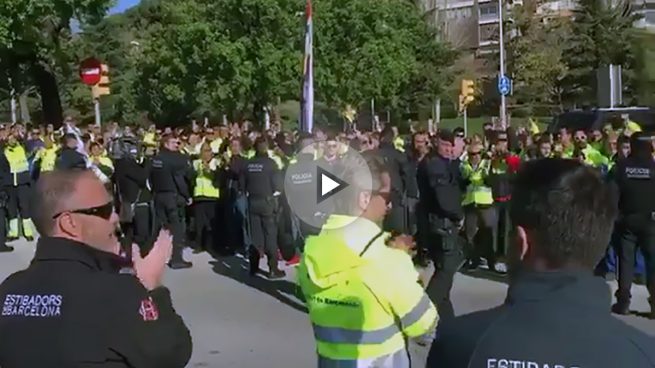 Estibadores: Mariano Rajoy, Barcelona