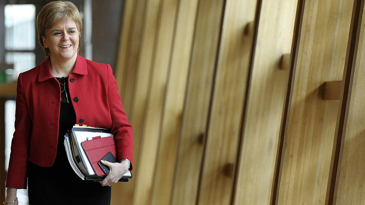 Nicola Sturgeon, ministra principal de Escocia. (Foto: AFP)