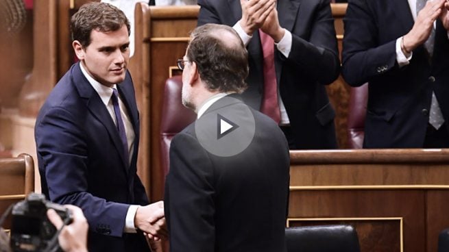 Albert Rivera y Mariano Rajoy