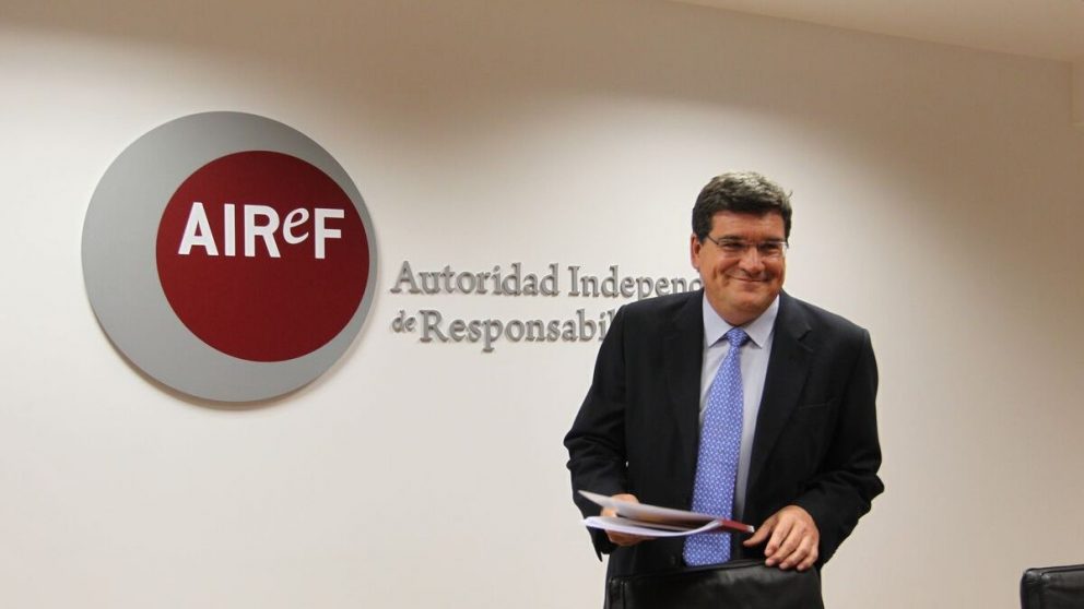 El presidente de la AIReF, José Luis Escrivá.
