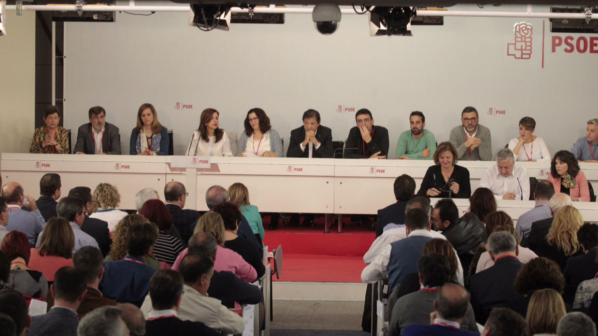Comité Federal del PSOE. (Foto: Francisco Toledo)