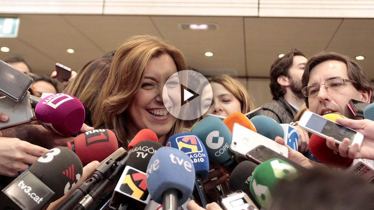 La presidenta de la Junta de Andalucía, Susana Díaz. (Foto y Vídeo: Enrique Falcón y Paco Toledo)