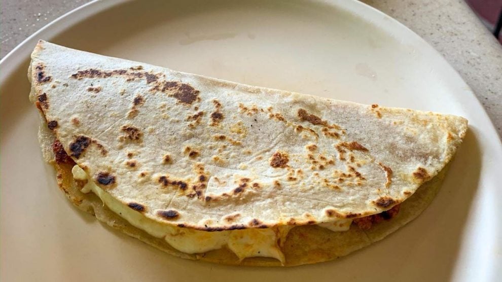 Receta de Quesadillas de queso