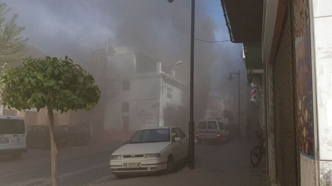 Varios heridos en una deflagración ocurrida en una carnicería de Dúrcal (Granada)