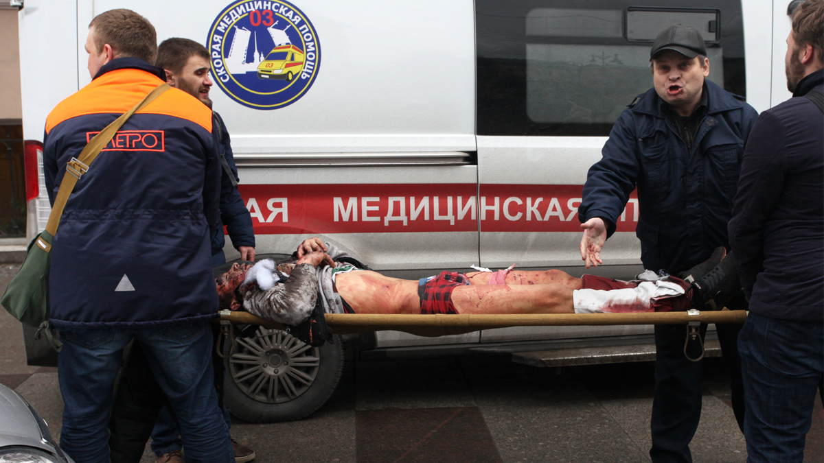 Víctima del atentado de San Petersburgo. (Foto: AFP)