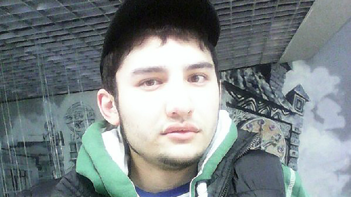 Akbarjon Yalilov, el joven terrorista del atentado en el metro de San Petersburgo (Foto AFP)