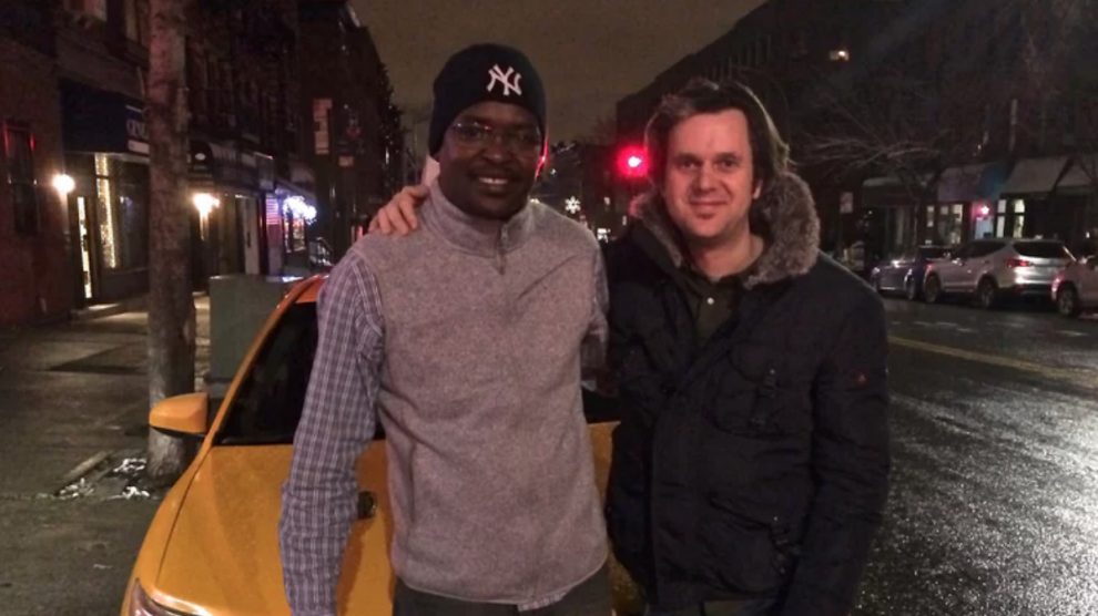 Daoud Hari y Phil Cox en Nueva York en febrero de 2016. Los dos fueron torturados en Sudán Foto: Phil Cox