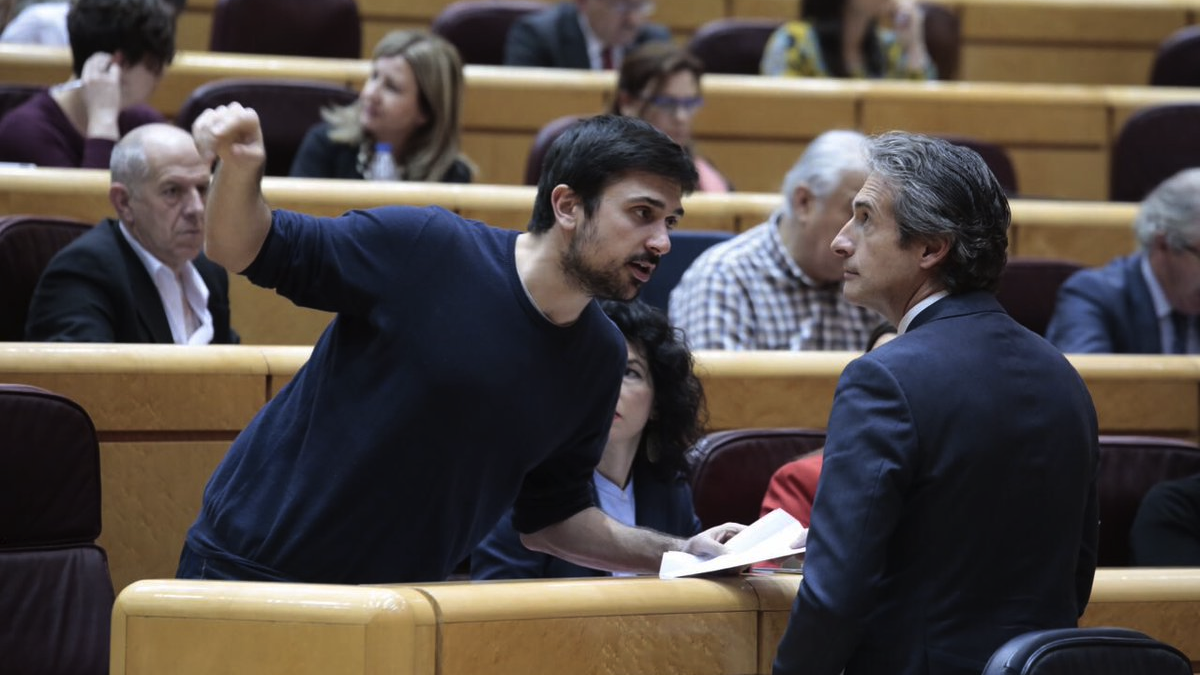 Ramón Espinar, portavoz de Podemos en el Senado. (Foto: Flickr)