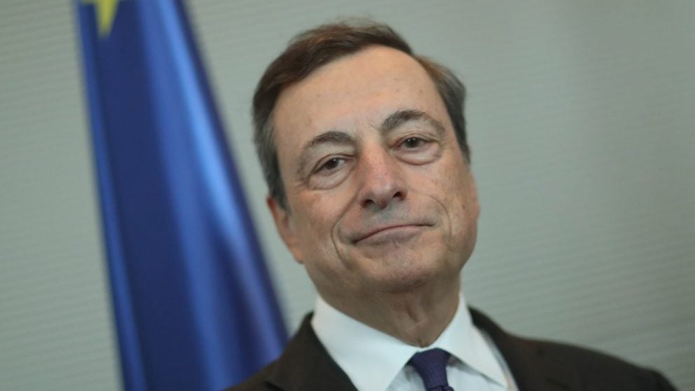 Mario Draghi, presidente del BCE (Foto: Getty)