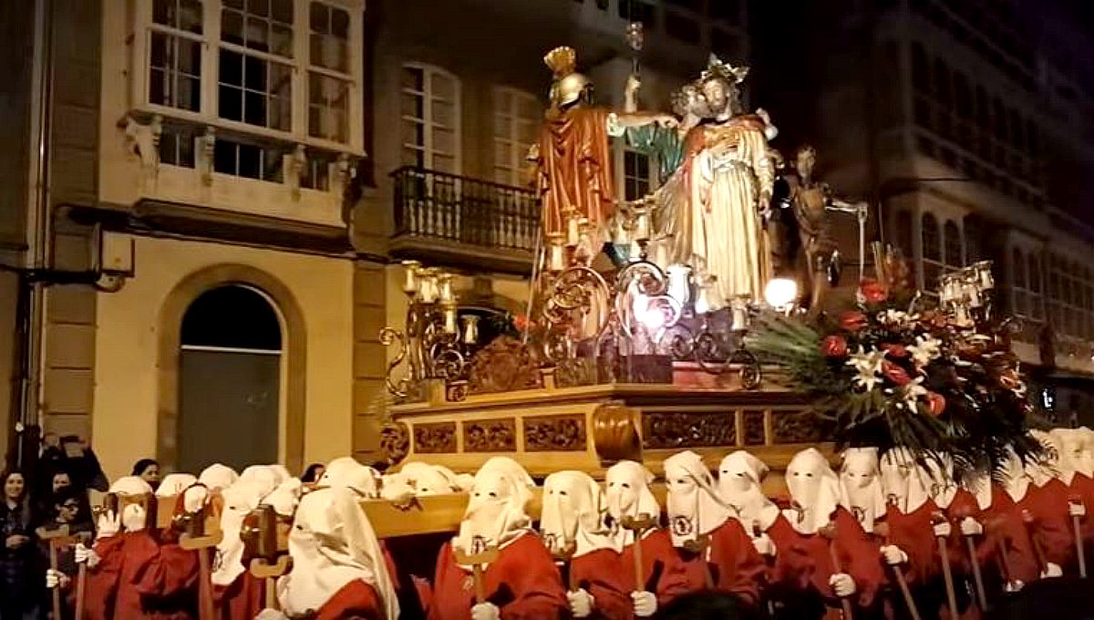 Semana Santa Vivero 2017 (Foto de archivo)