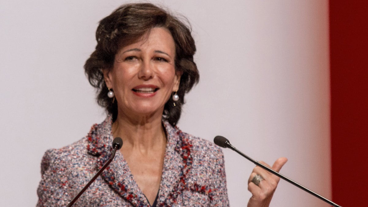 La presidenta del Banco Santander, Ana Patricia Botín. (Foto: EFE)