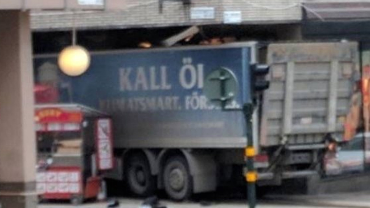 El camión del atentado de Estocolmo había sido robado pocos minutos antes.