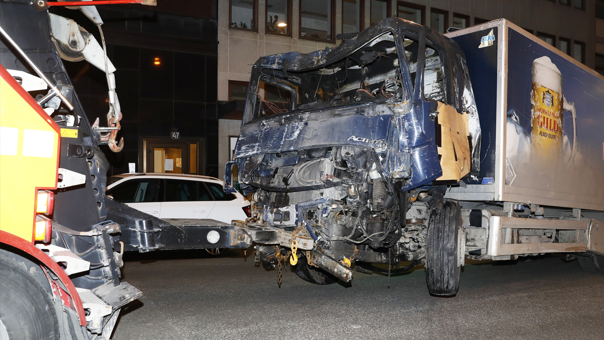 Camión con el que el Estado Islámico atentó en Estocolmo. (Foto: AFP)