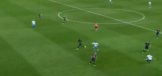 Gil Manzano anuló un gol legal al Málaga y ‘birló’ un penalti a cada equipo