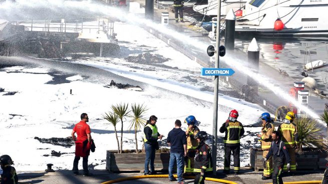 Incendio-Sant Adrià del Besós