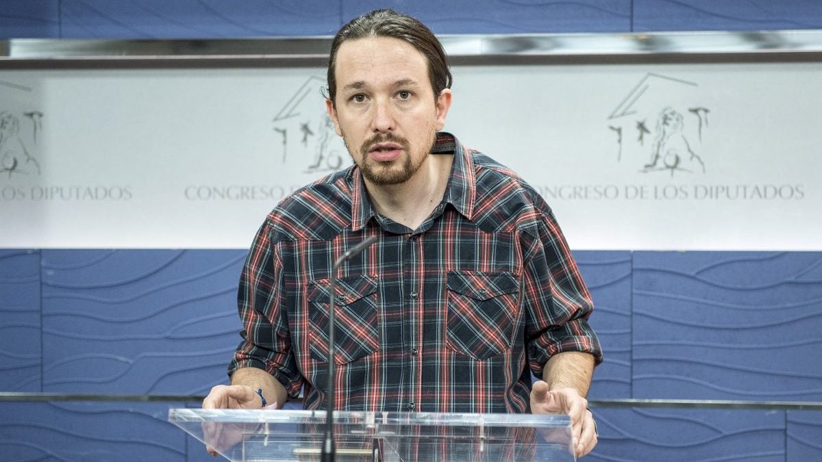 Pablo Iglesias, líder de Podemos, en una comparecencia en el Congreso (Foto: Flickr)