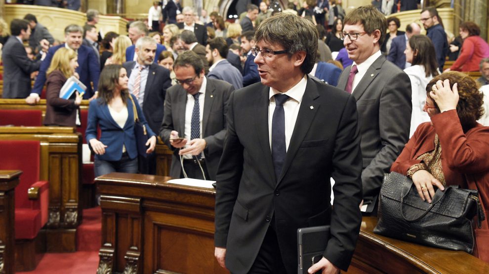 Carles Puigdemont. (Foto: AFP)