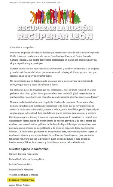 Recuperar León