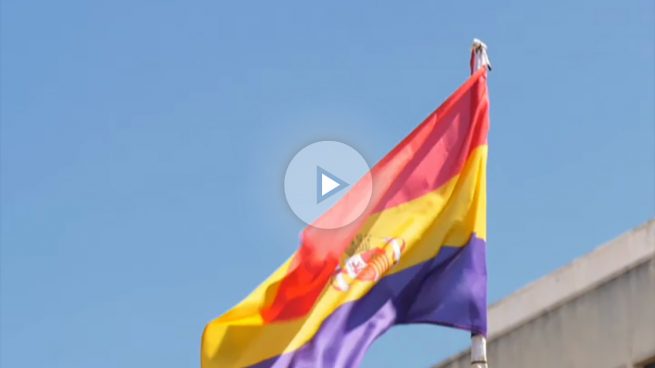 Pamplona: Bandera republicana