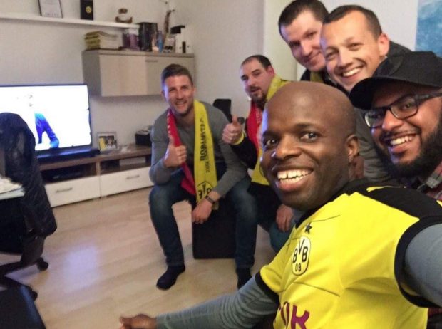 Exitazo de la campaña del Dortmund para acoger a los seguidores del Mónaco