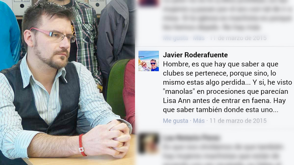 El concejal de IU en el  Ayuntamiento de Astorga Javier Rodera Fuente.