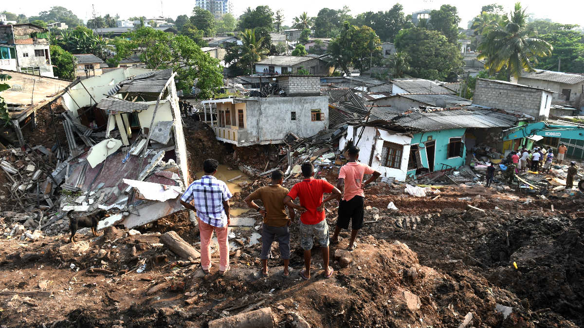 Imagen del vertedero cuyo derrumbe ha provocado 23 muertos (Foto: AFP).