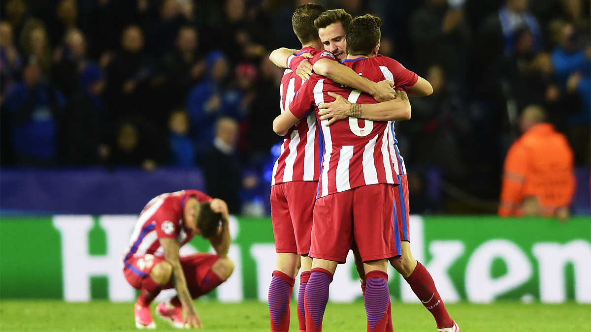 El Atlético de Madrid alcanza sus terceras semifinales en cuatro años (Foto: AFP)