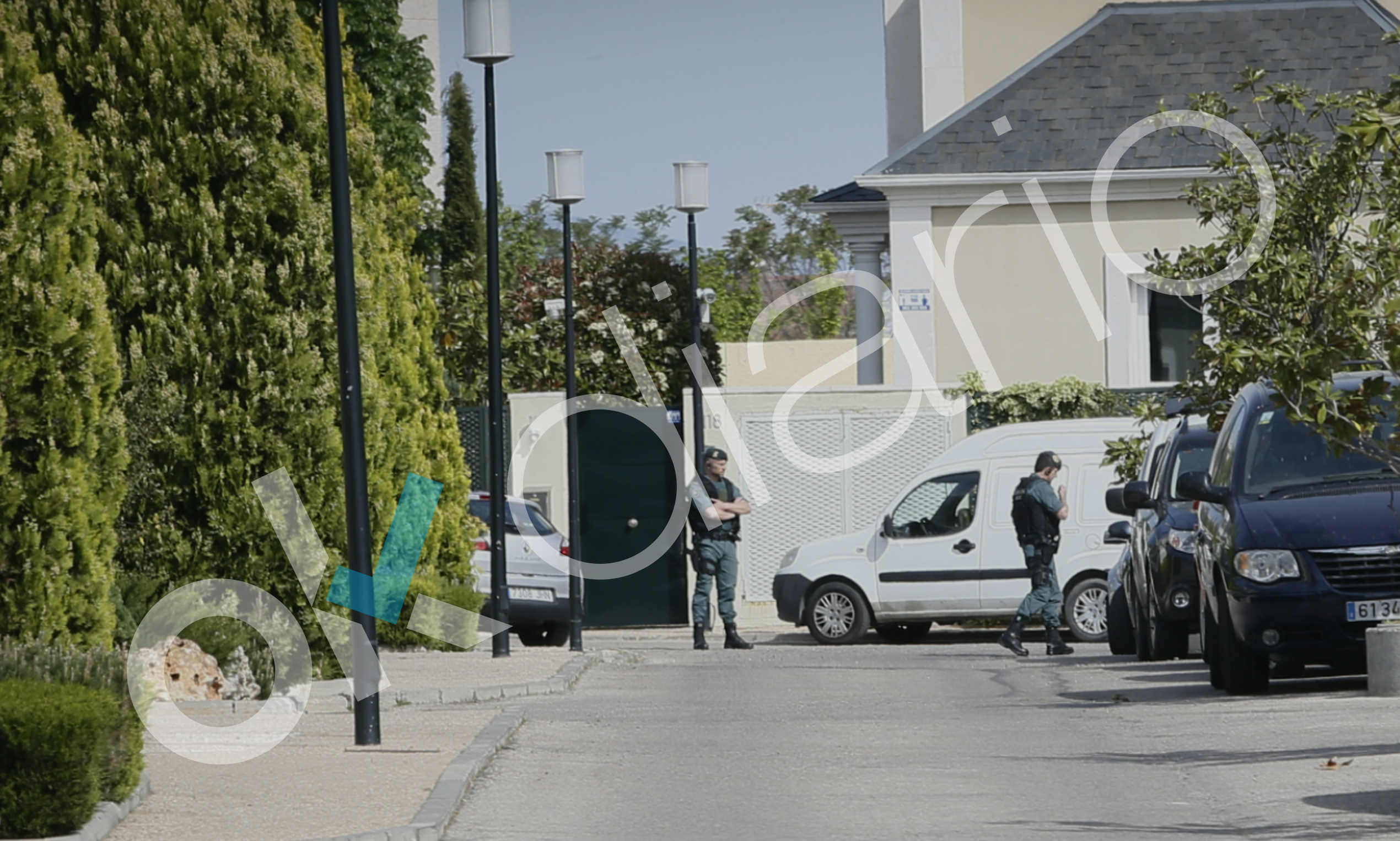 Registro de la casa de Ignacio González. (Foto: OKDIARIO)