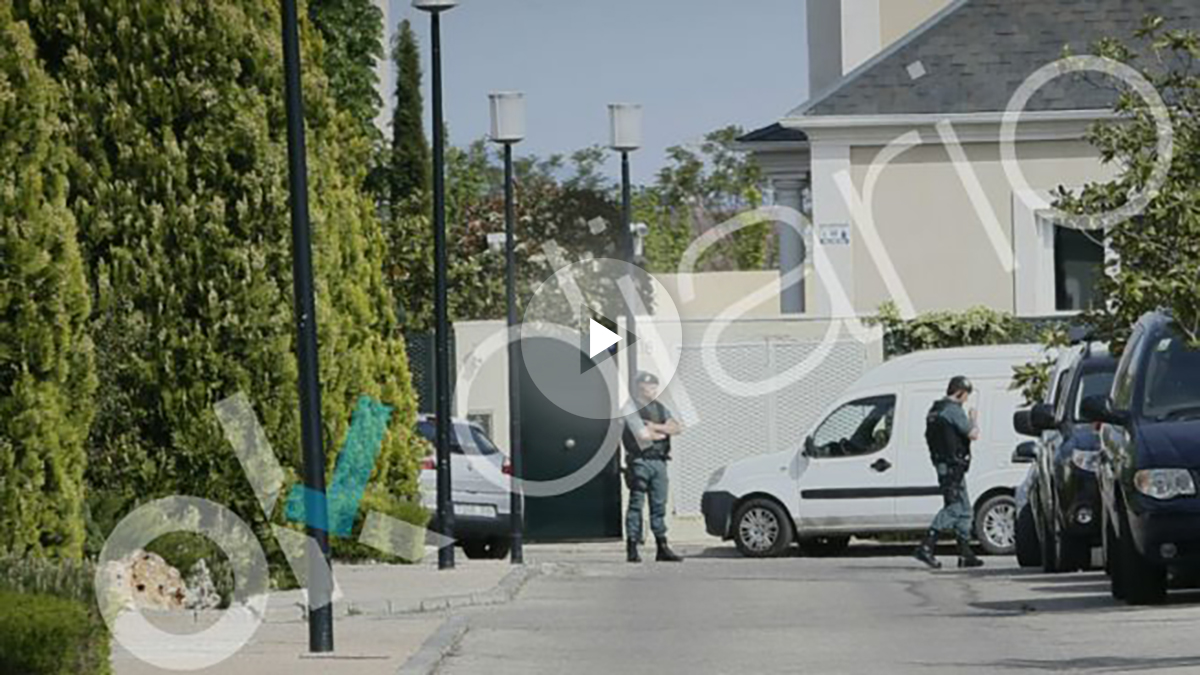 La casa de Ignacio González en una urbanización de lujo en Aravaca. Foto: OKD