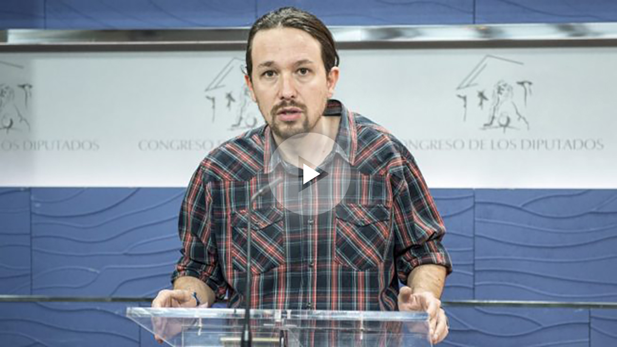 Pablo Iglesias, líder de Podemos, en una comparecencia en el Congreso (Foto: Flickr)
