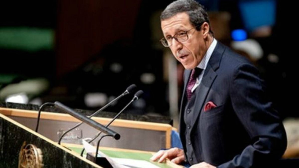 Omar Hilal, embajador de Marruecos ante la ONU.