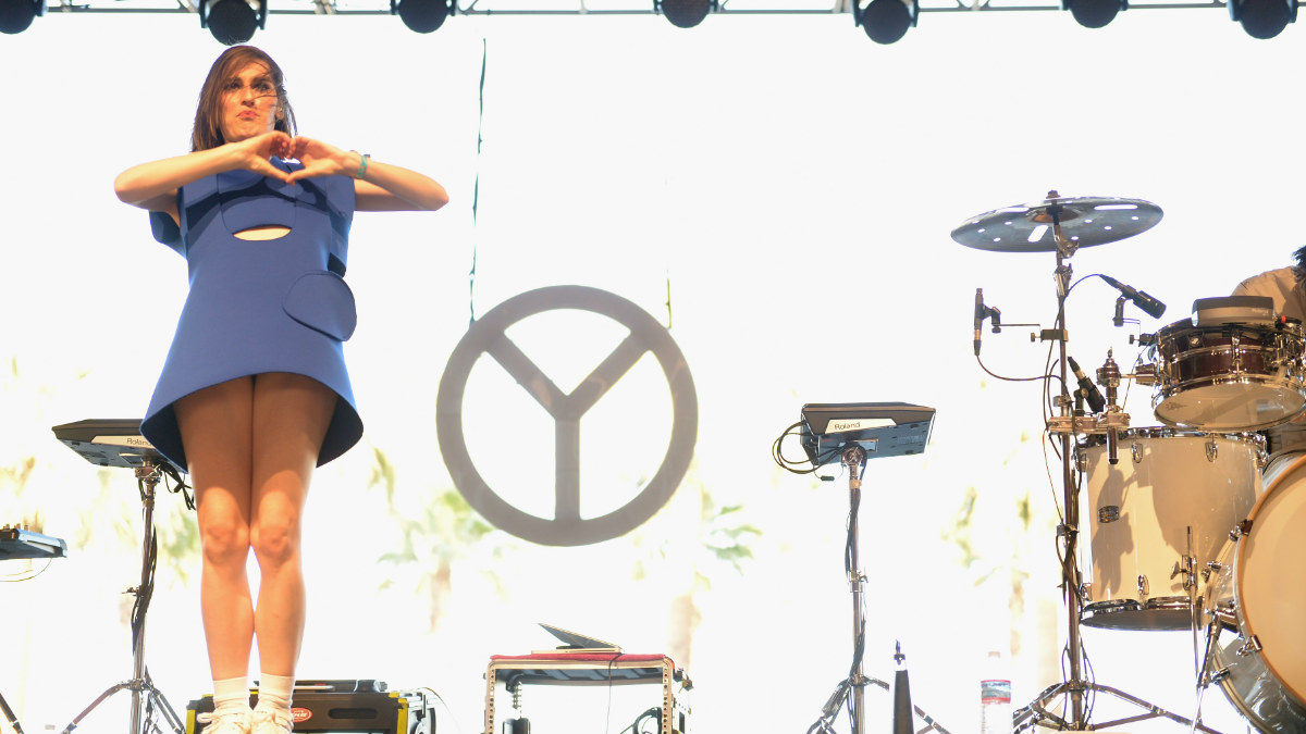 La artista francesa Yelle formará parte del Ballantine’s True Music FEstival. Foto: Gettyimages