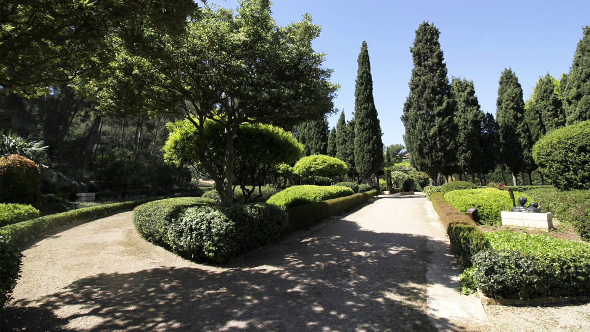 Jardines del Palacio de Marivent. (Foto: EFE)