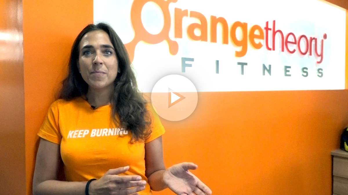 Beatriz Pedregal, studio manager de The Orange Theory, nos explica cómo funciona el gimnasio.
