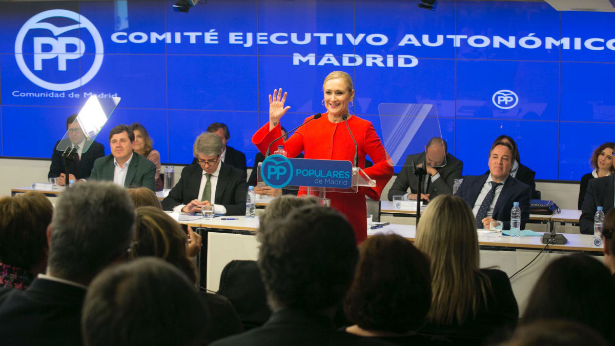 Cristina Cifuentes (PP Madrid/ Alberto Cuéllar).