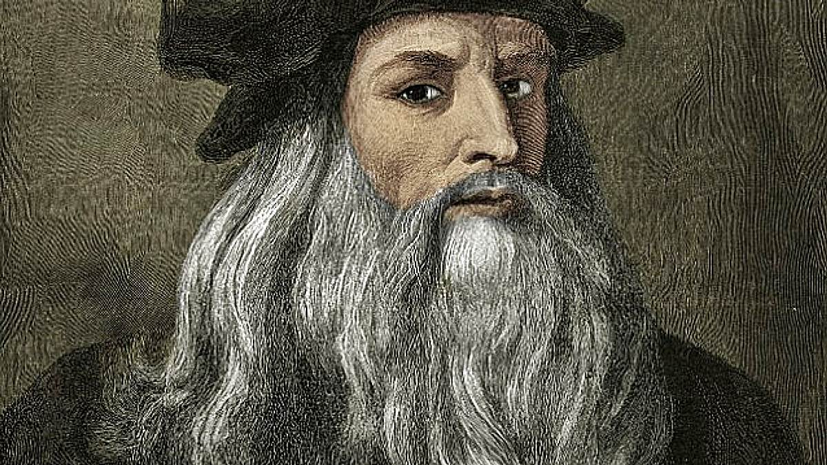 Exposición sobre Leonardo Da Vinci.