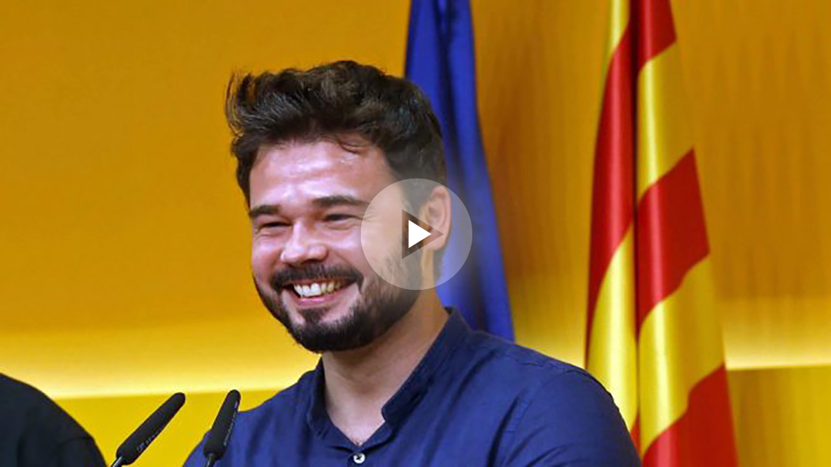 Gabriel Rufián. (Foto: EFE)