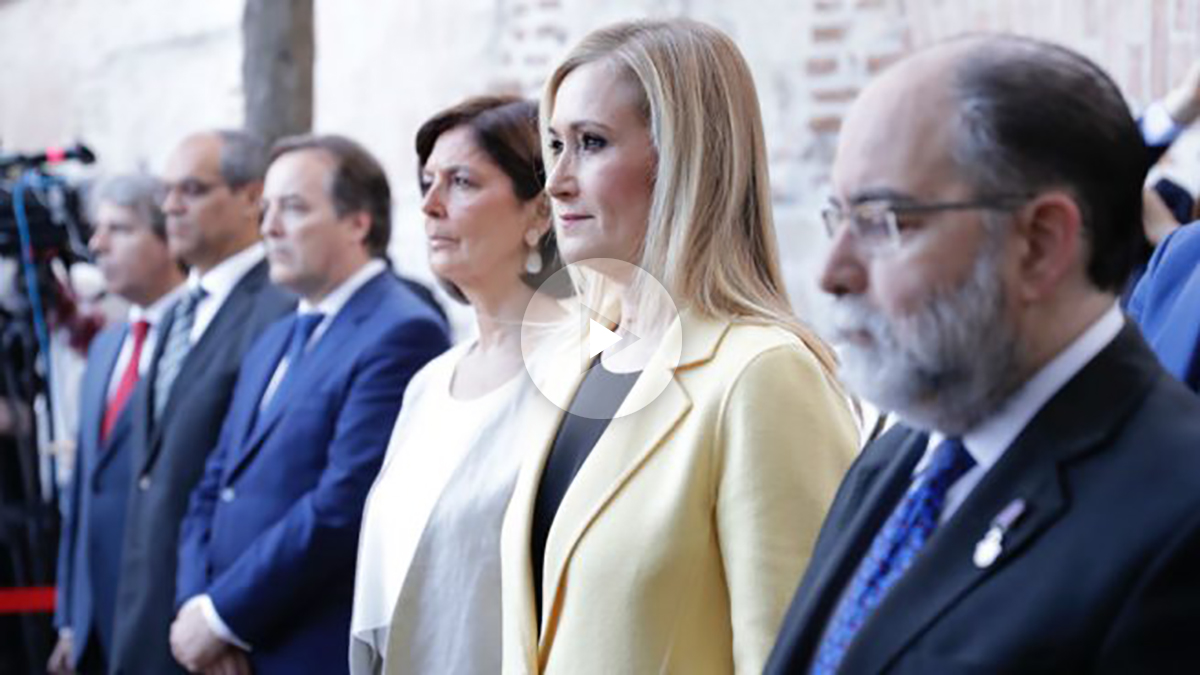 Cristina Cifuentes en la celebración del 2 de Mayo (CAM).