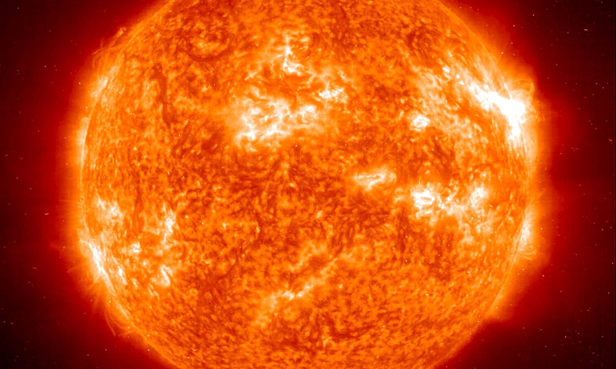 как выглядит солнце в космосе реальная фотография