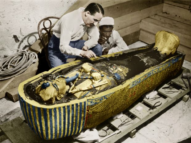El egiptólogo británico descubrió la tumba del Rey Tutankamón.