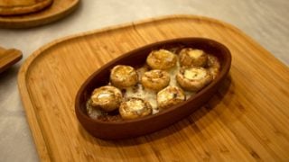 Champiñones al horno